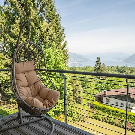 アパート Lakescape - Con Terrazza, Vista E Piscina Gignese