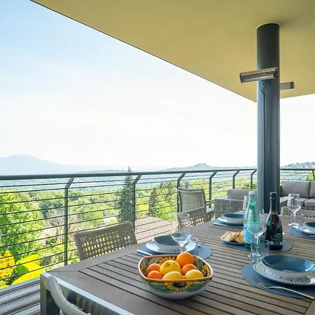 アパート Lakescape - Con Terrazza, Vista E Piscina Gignese