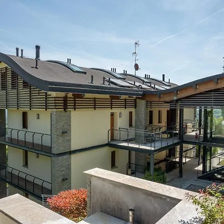 Lakescape - Con Terrazza, Vista E Piscina アパート Gignese